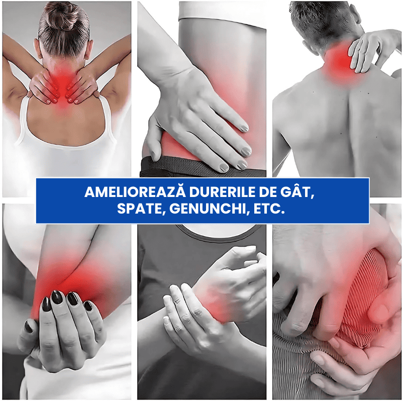 Set 40 plasturi cu pelin pentru dureri articulare si musculare