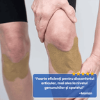 Set 40 plasturi cu pelin pentru dureri articulare si musculare