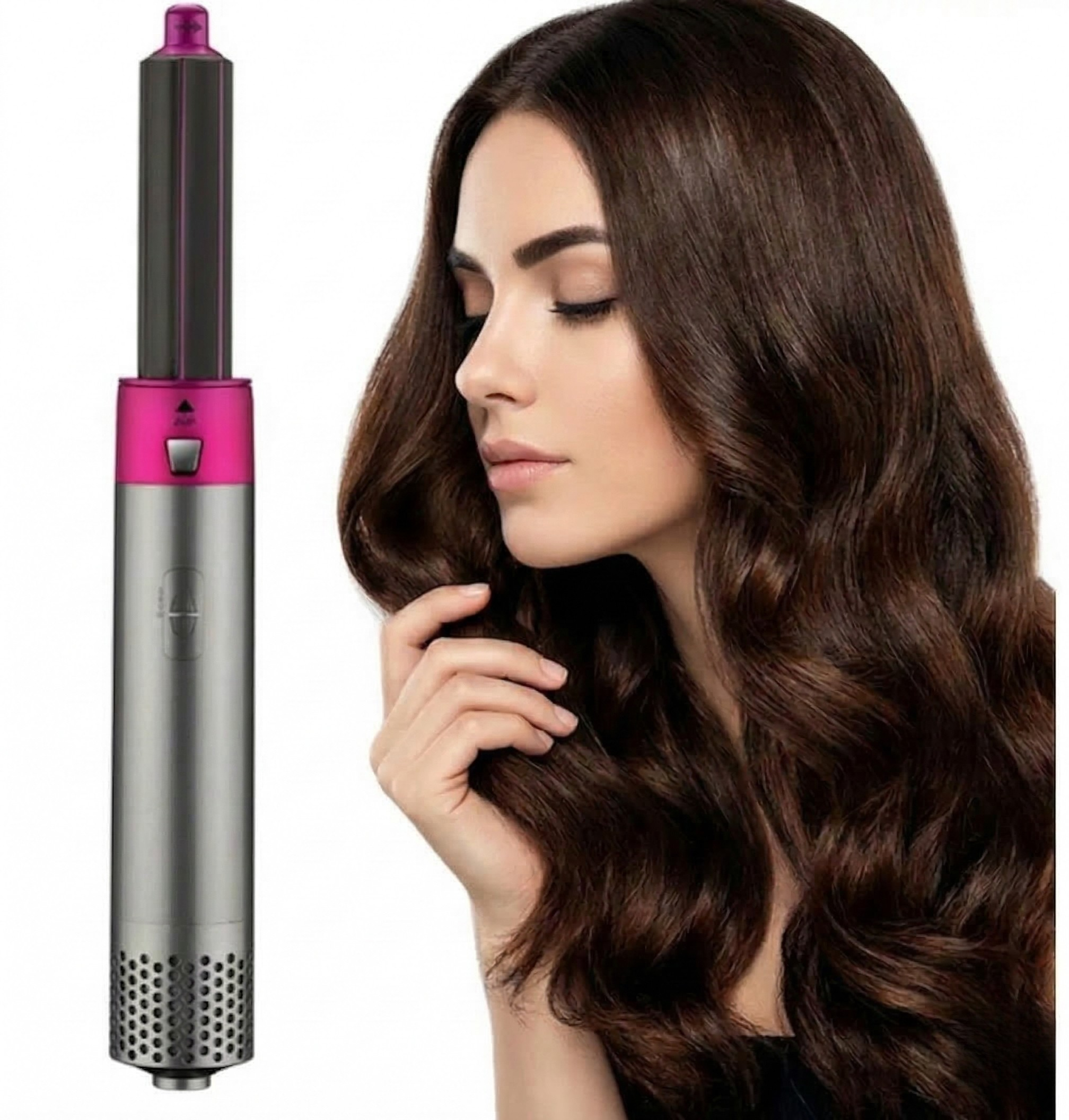 Aparat 5 in 1, Ondulator Profesional, Uscator, Perie Electrica, Perie de par